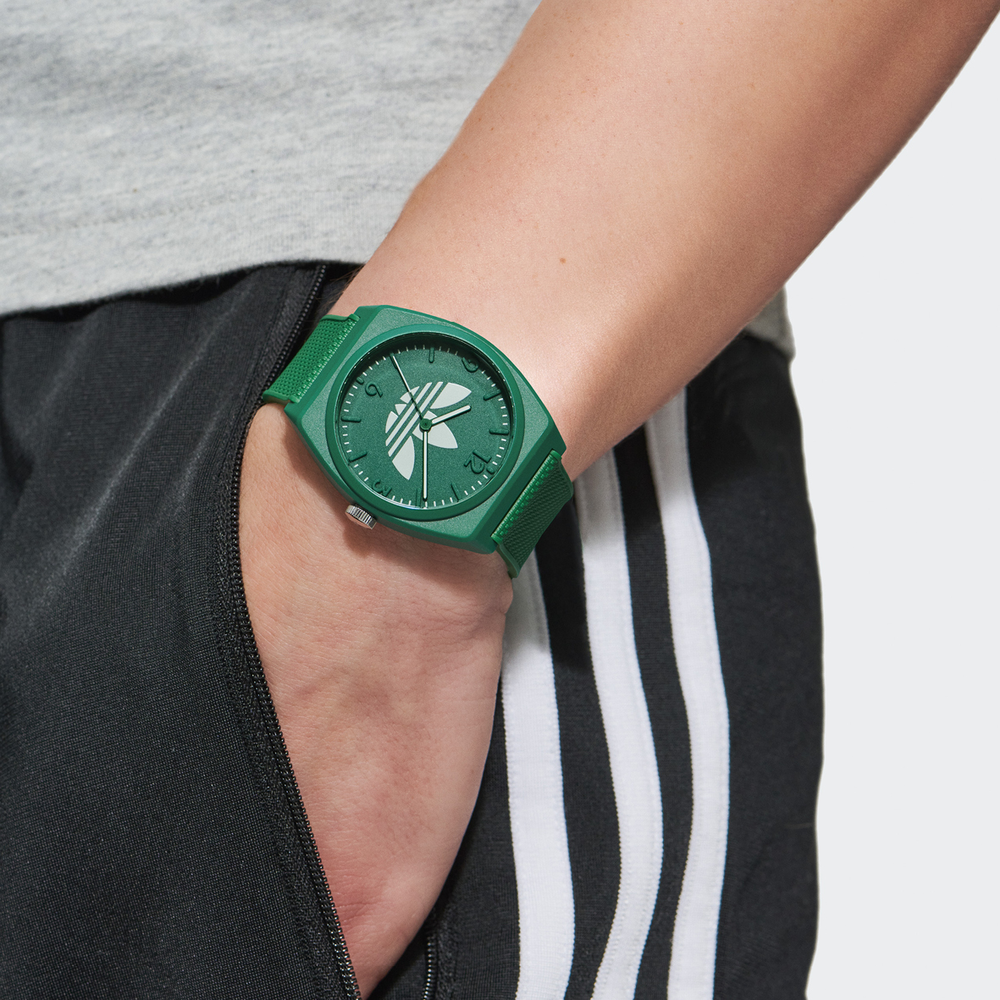 Adidas Project Two Watch in Green | Goldmark (AU)
