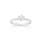 Alora by Goldmark 14ct White Gold Lab Grown Diamond Solitaire Ring