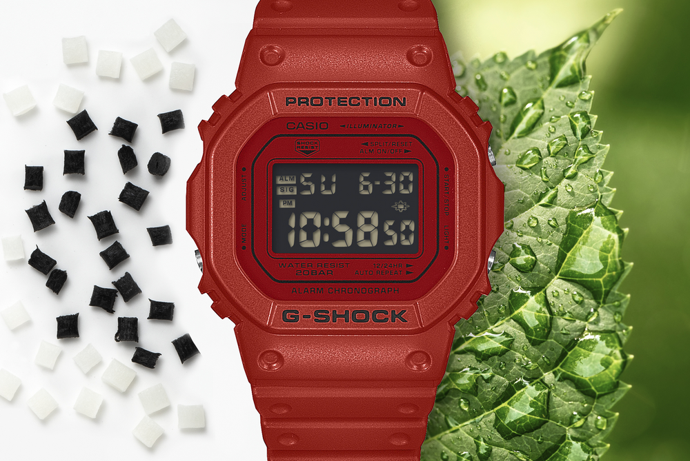 CASIO G-SHOCK DW 5600 EP 3525レッド G-SHOCK 腕時計 時計 ジーショック Gショック CASIO デジタル スピード