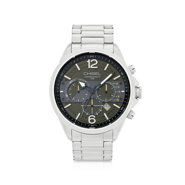 Chisel Men's Belford Watch in Silver | Goldmark (AU)