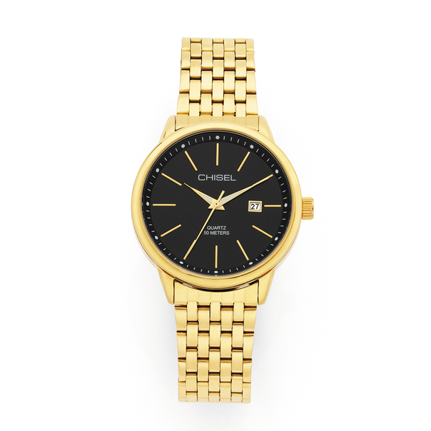 Chisel Men's Gold Tone Watch