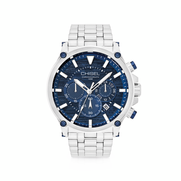 Chisel Men's Imperium Watch in Silver | Goldmark (AU)