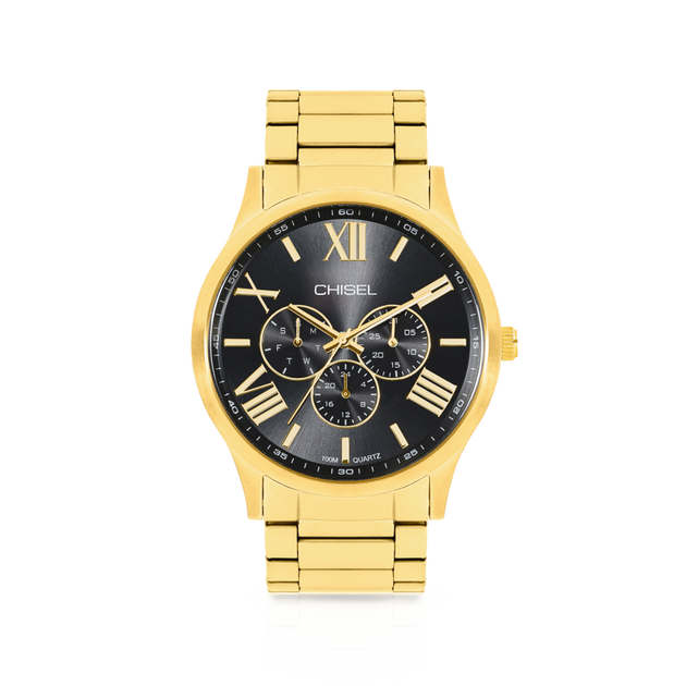 Chisel Men's Vector Watch in Gold | Goldmark (AU)