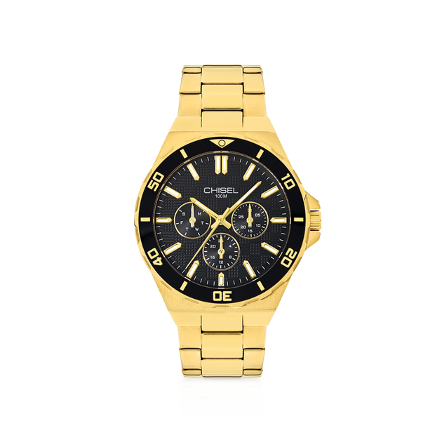 Chisel Men's Watch in Gold | Goldmark (AU)
