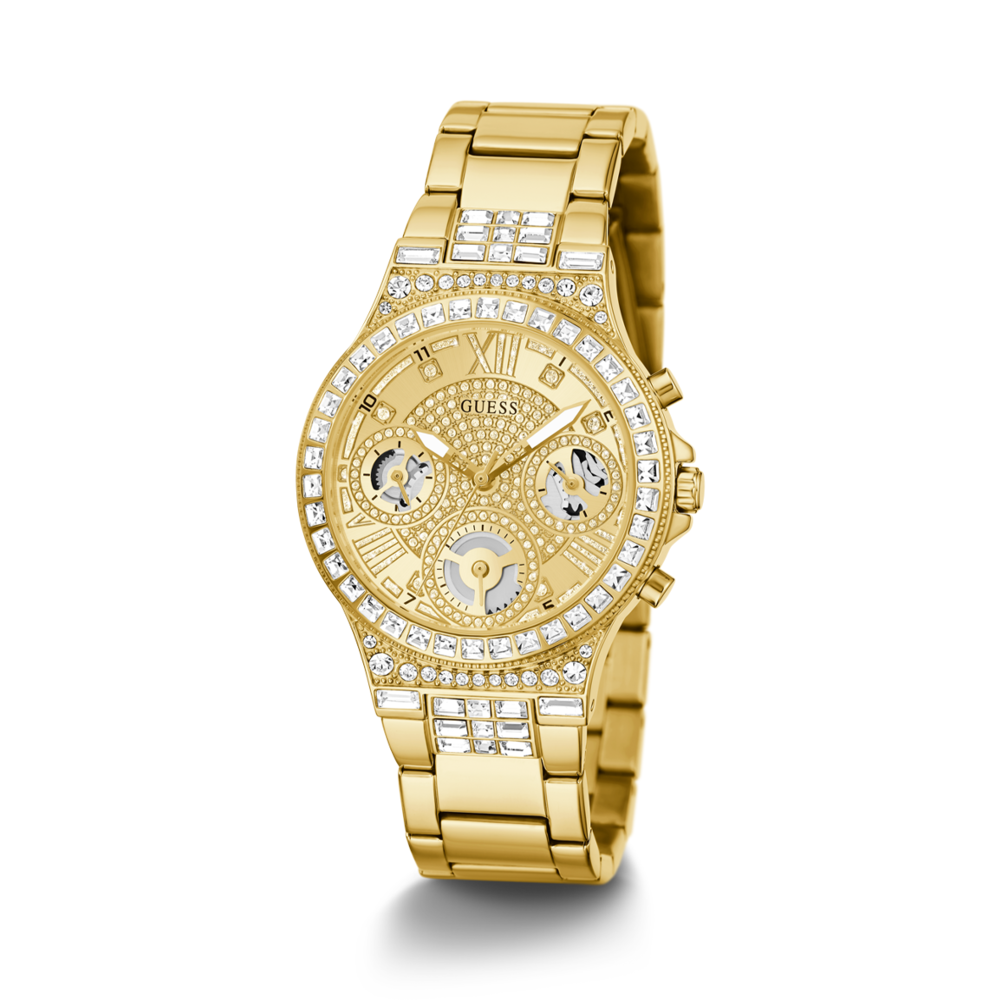 Gold discount guess watch