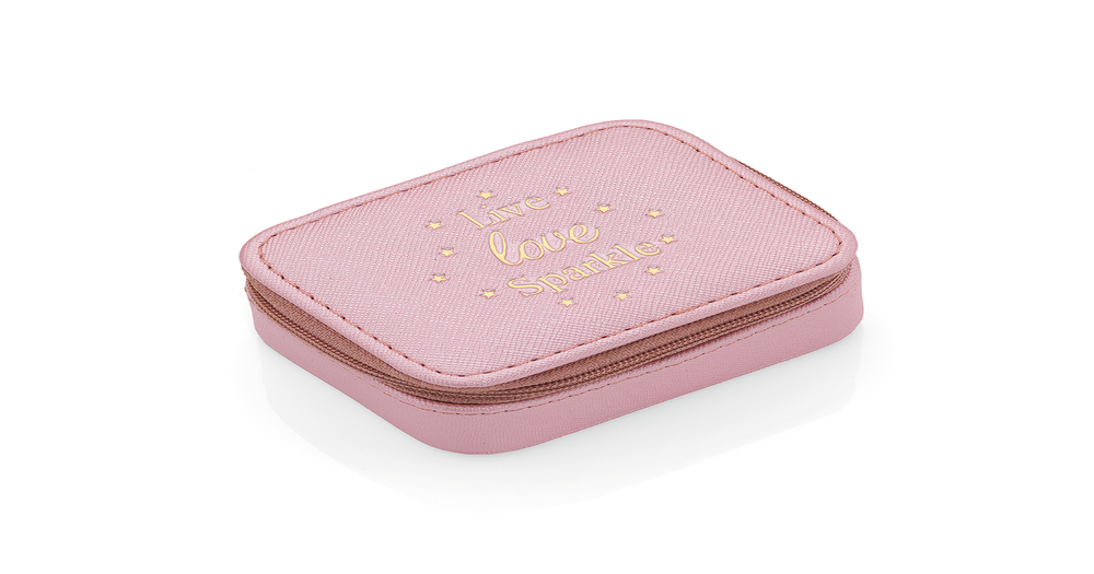 Live Love Sparkle Blush Jewellery Box Goldmark (AU)