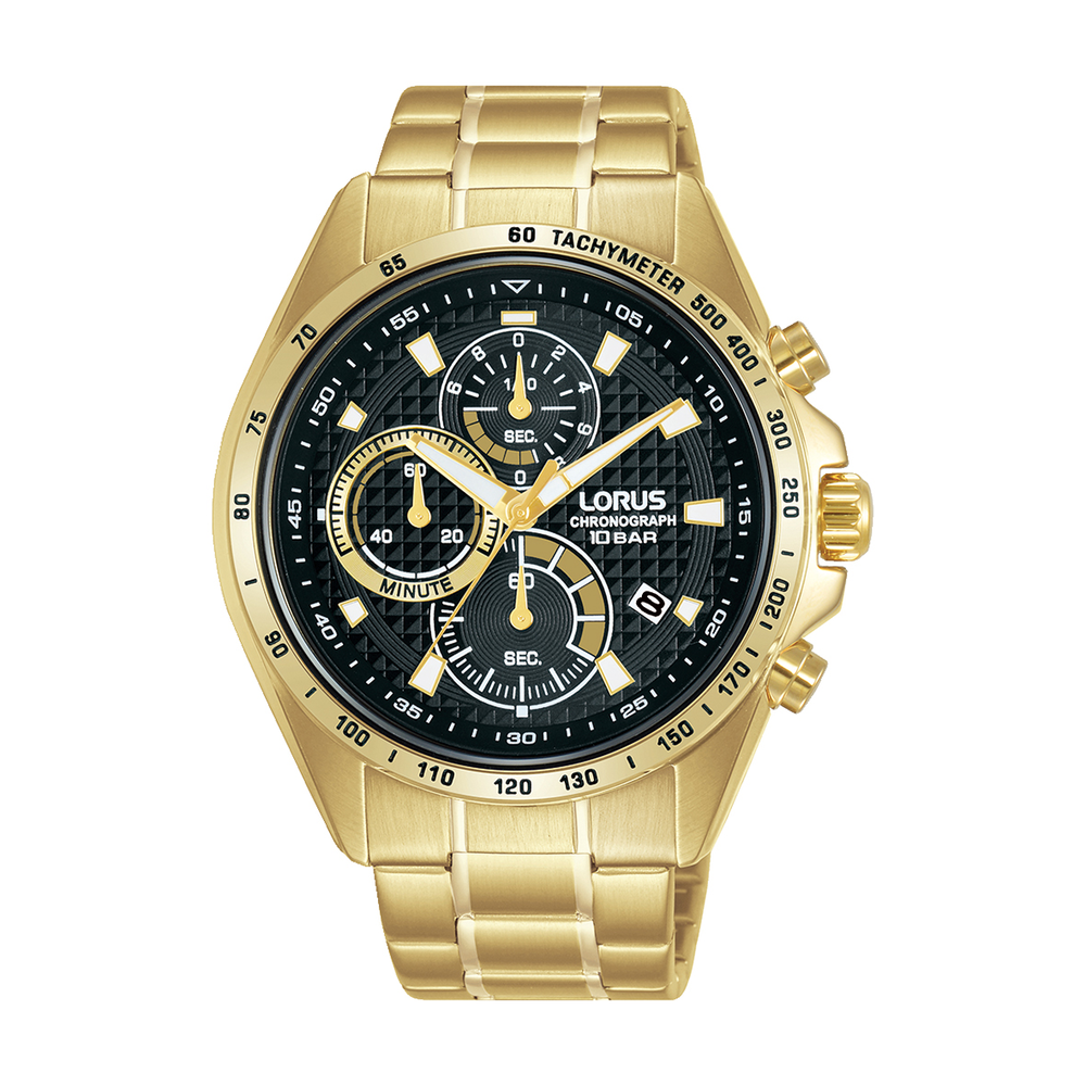 Lorus men's chronograph watch sale