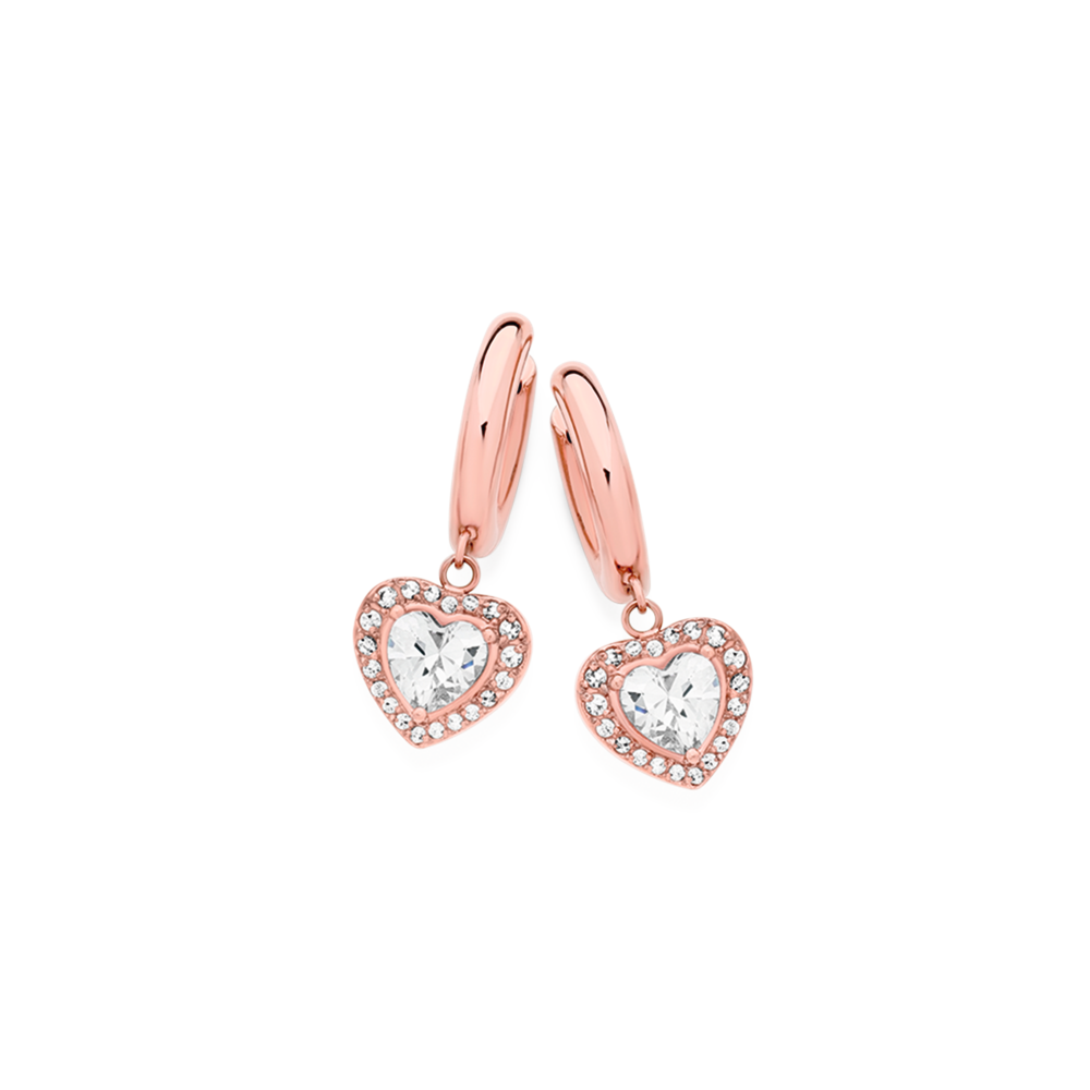 Goldmark rose gold earrings sales