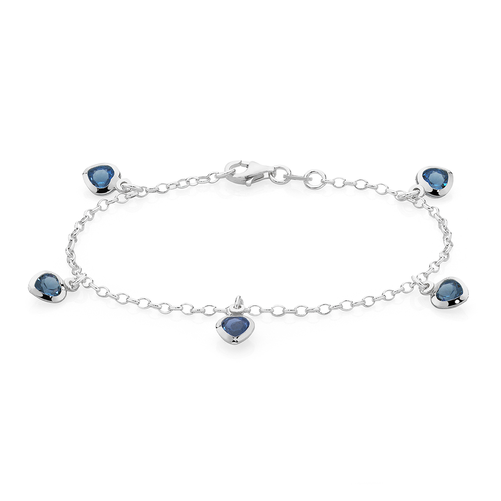 Crystal charm bracelet 2025