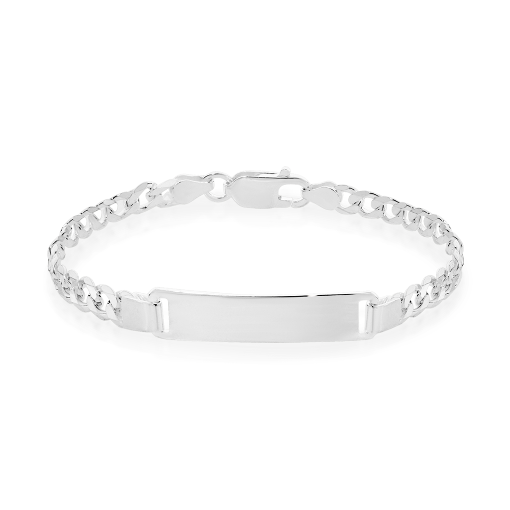 Buy LeCalla Personalised Customised Engraved Name Mens Curb Link ID Bracelet  in 925 Sterling Silver BIS Hallmarked Personalized Customized Birthday  Christmas Fathers Day Jewelry for Dad Husband at Amazon.in
