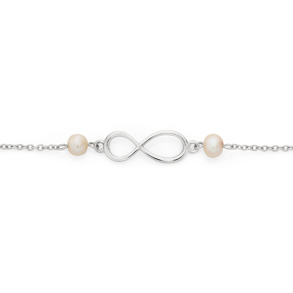 Lava and Kunzite Infinity Symbol bracelet – Sparkles and Spirit