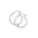 Silver 22mm Hoop Earrings