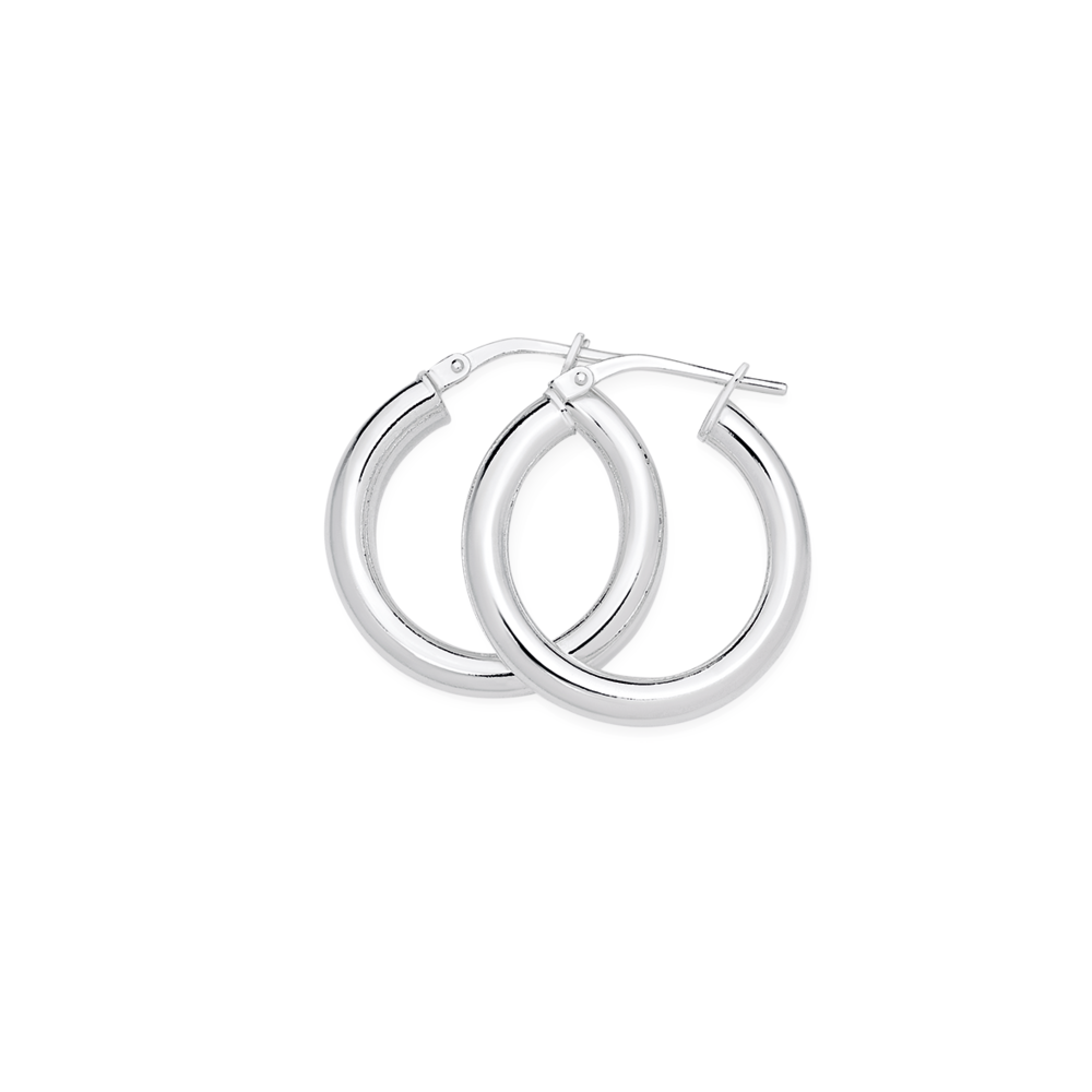 Meraki Silver Hoop Earrings – Meraki Trends Jaipur