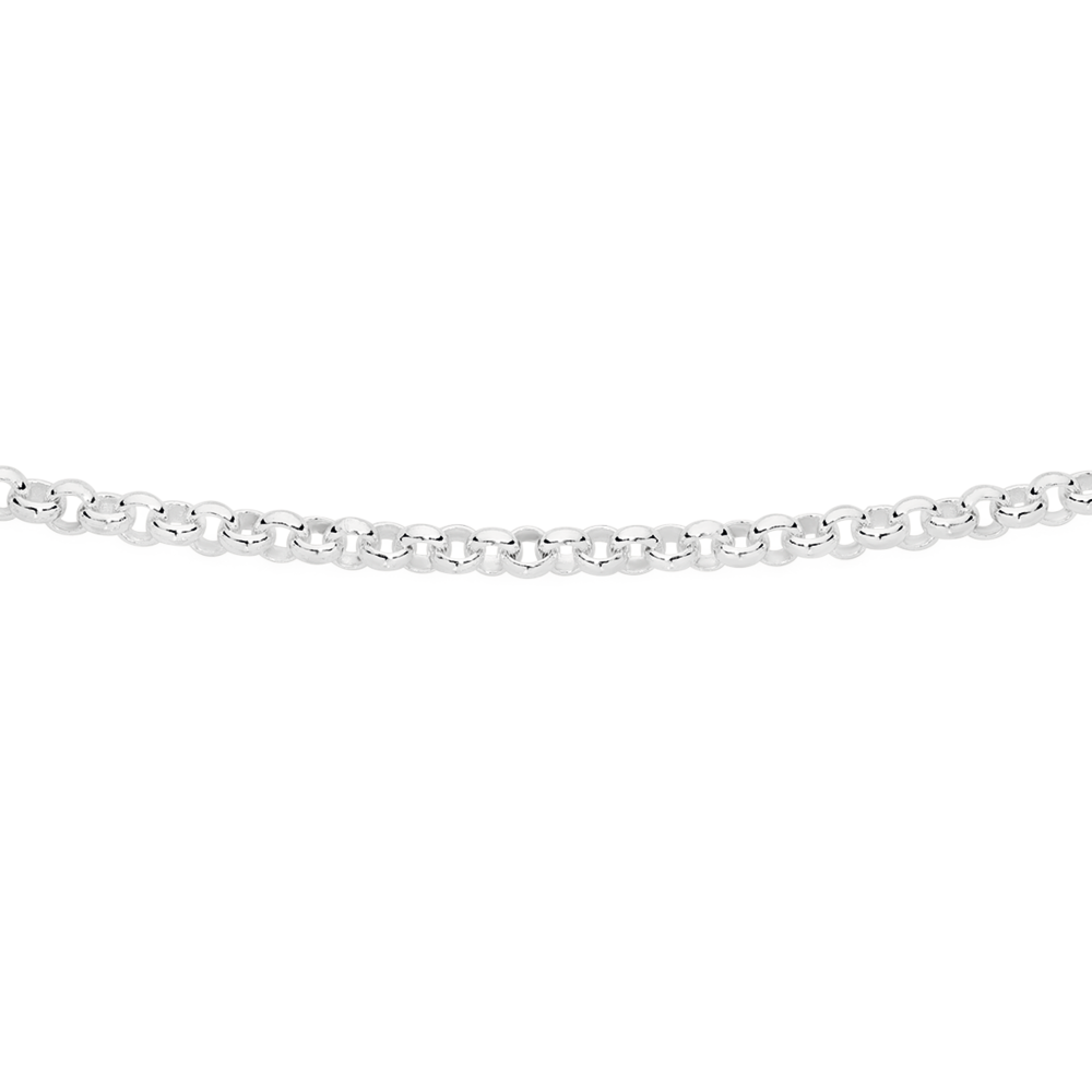 Silver 50cm Belcher Chain | Necklaces 