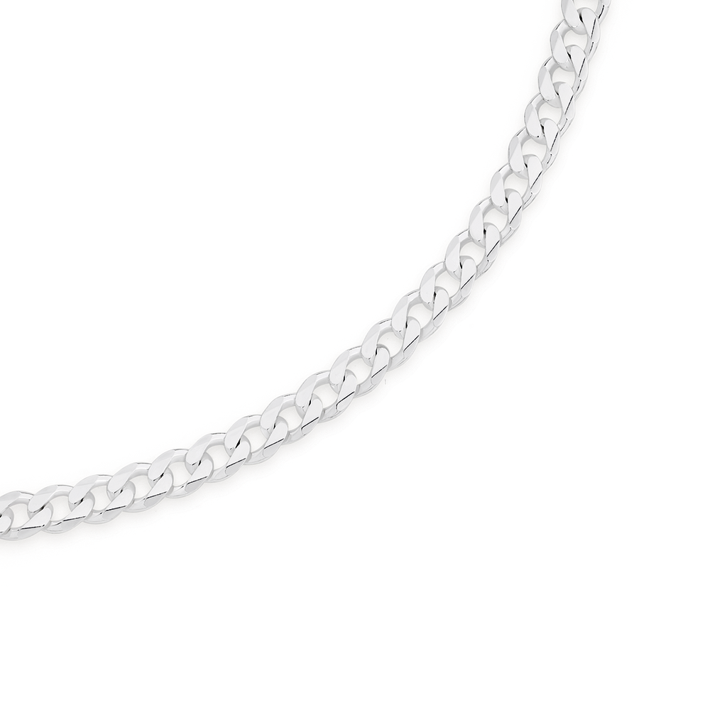 Silver curb on sale