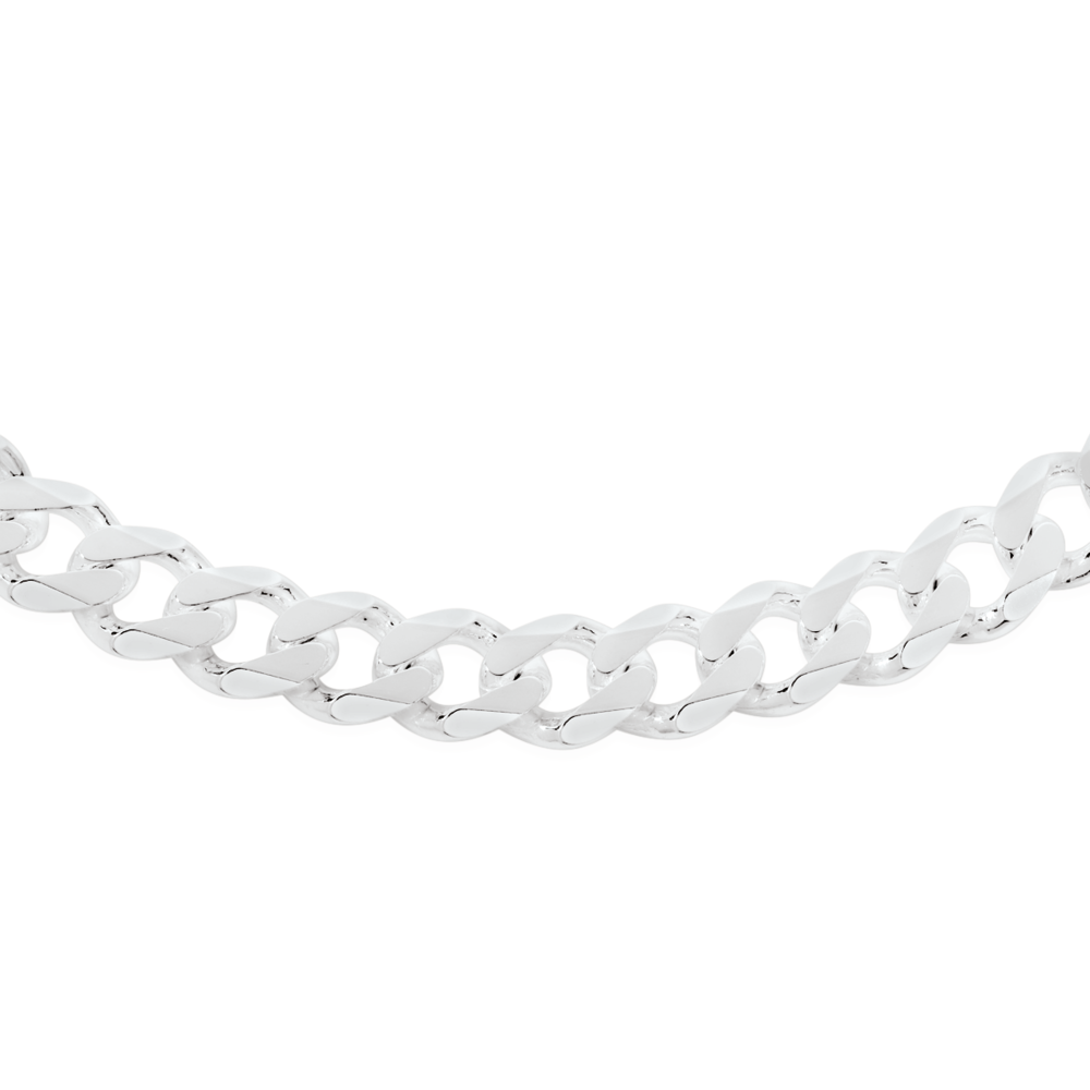 Silver 55cm Heavy Curb Chain Goldmark AU