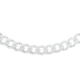 Silver 55cm Heavy Curb Chain