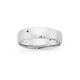 Silver 6mm Flat Soft Edge Gents Ring