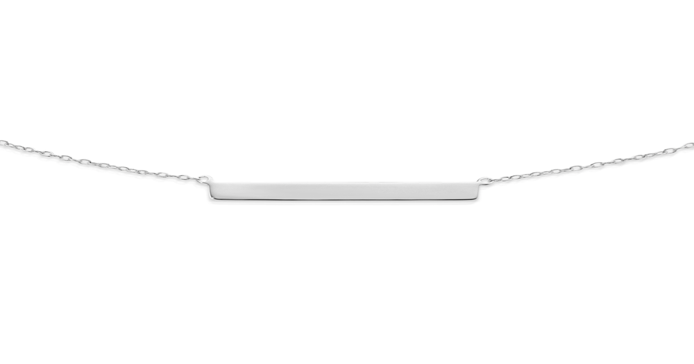 Silver Bar Necklace Goldmark (AU)