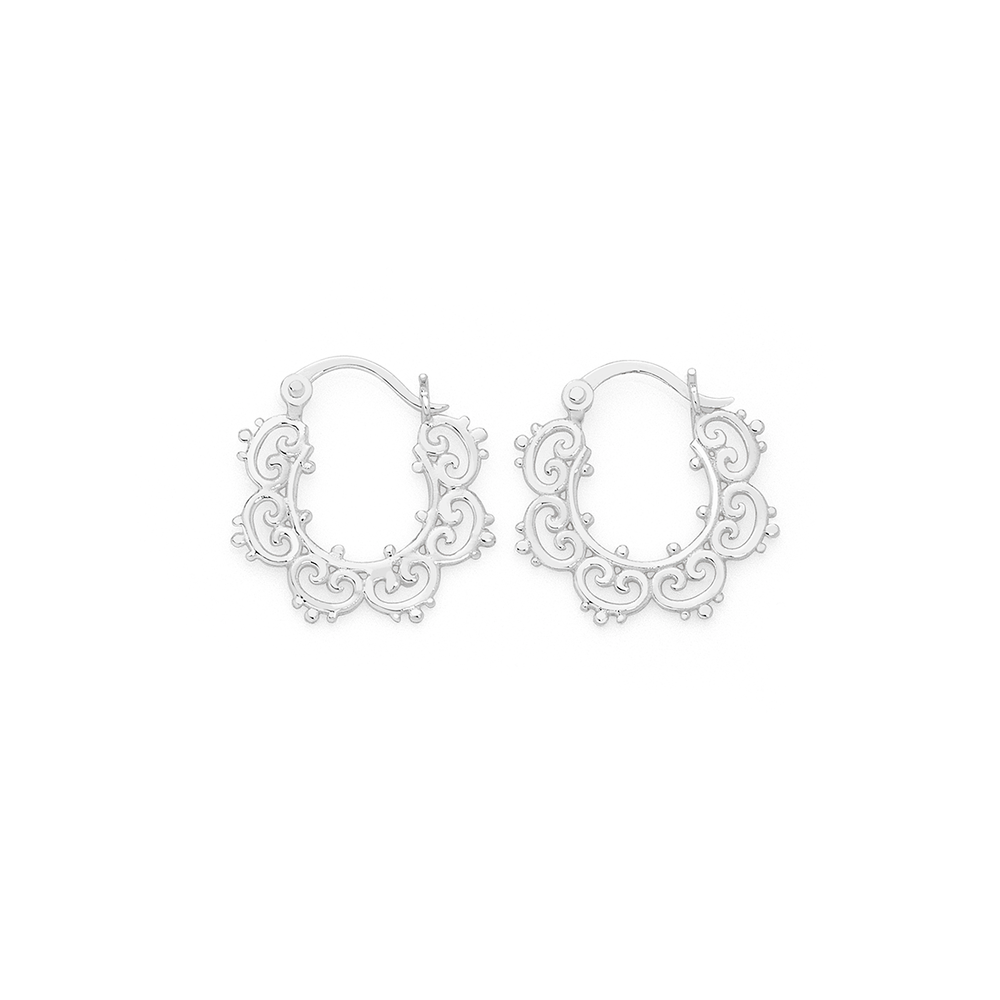 Big clearance creole earrings