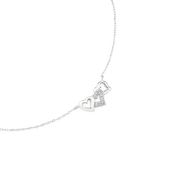 Tuscany Silver Sterling Silver Small Oval Belcher Heart T Bar Chain Of 41cm 16 Tuscany Silver Sterling Silver Small Oval Belcher Heart T Bar Chain Of 41cm 16
