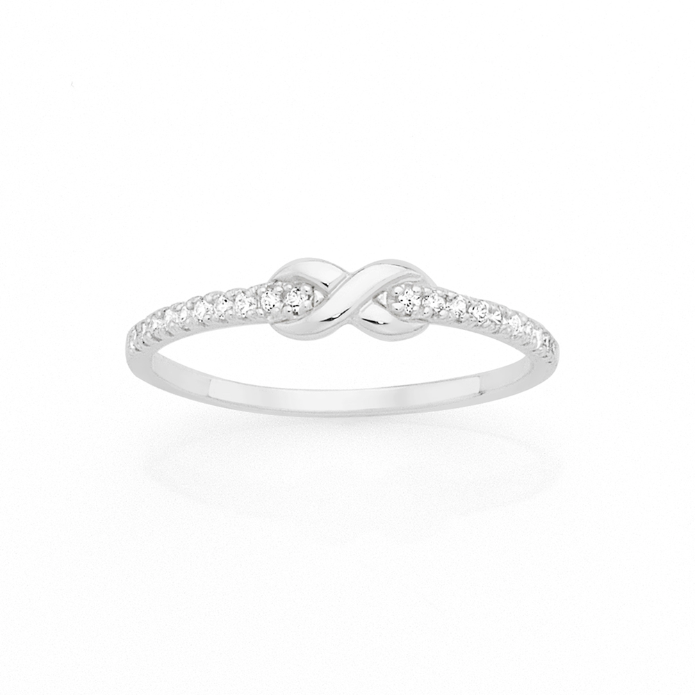 Cz online infinity ring
