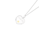 Silver & Gold Plate 18mm I Love You Heart Locket