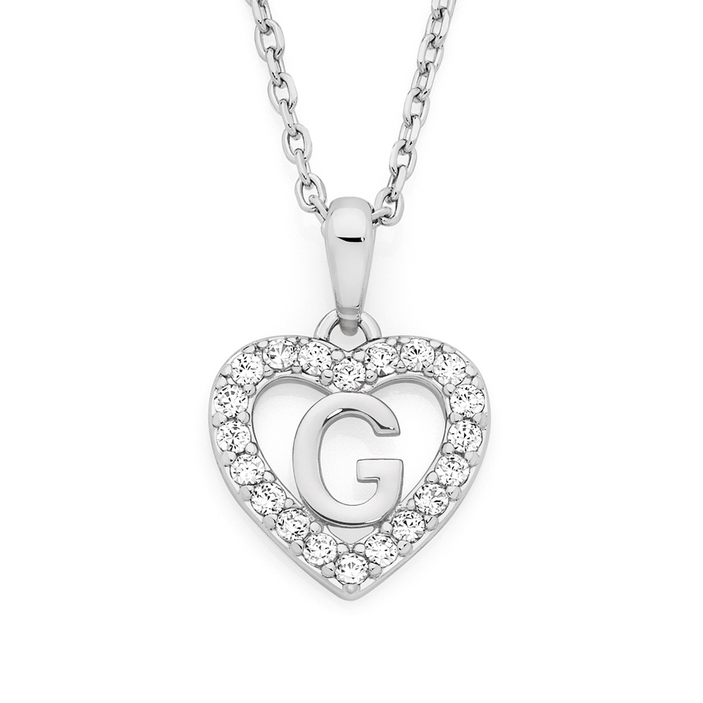 Gucci Interlocking G Necklace in Silver YBB47922100100U | Mappin and Webb