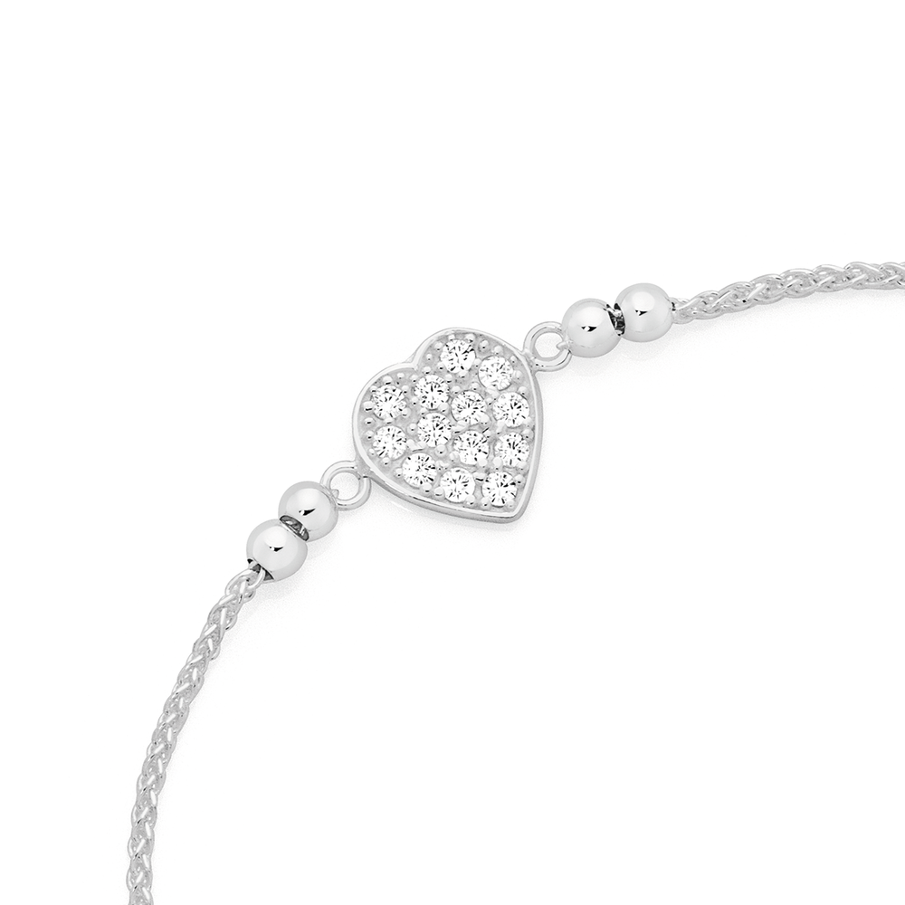 Love Heart Friendship Bracelet for Adults. Adjustable Heart Bead Bracelet.  One Love One Heart Rope Bracelet Guys, Womens. Black Cord. 4mm