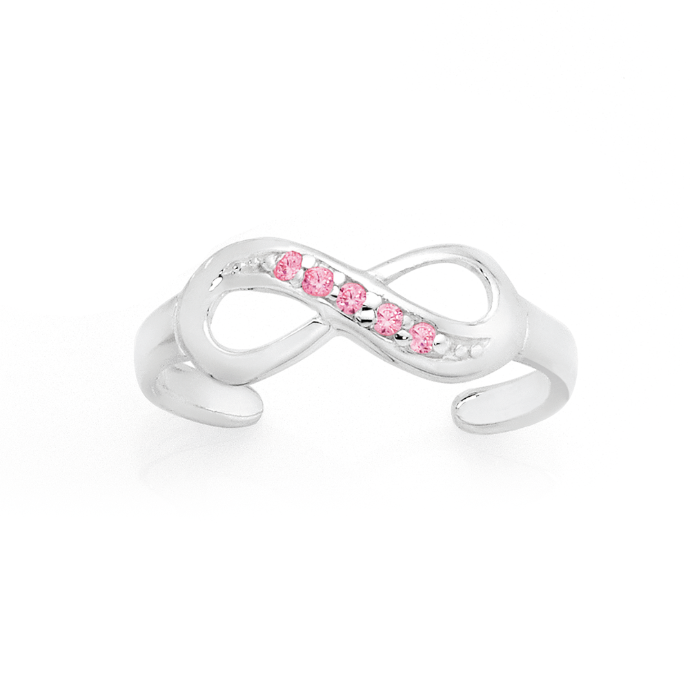 Infinity toe ring sale