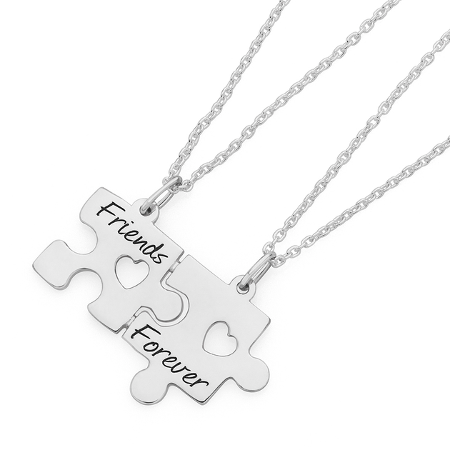 Silver Puzzle Friends 4eva Break Medal | Goldmark (AU)
