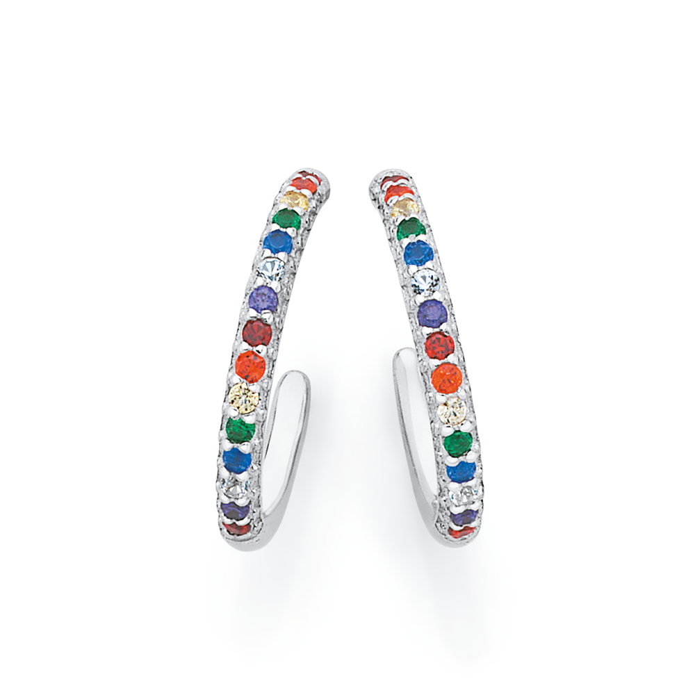 Rainbow discount cubic zirconia
