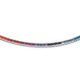 Silver Rainbow CZ Square Tennis Bracelet