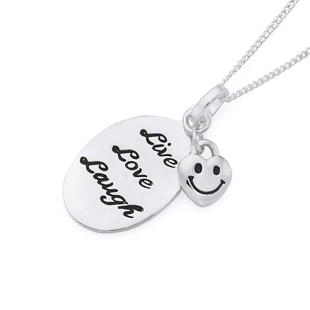 Live love laugh best sale pendant